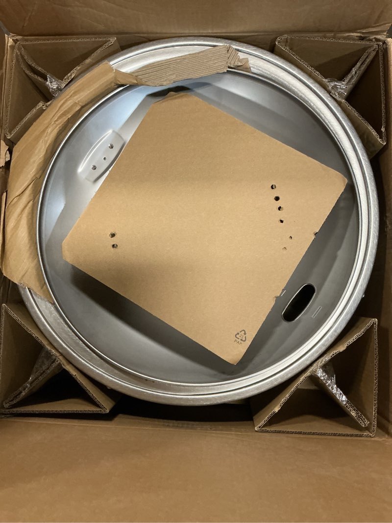 Condition photo showing Good Condition for Cuisinart 24” Cleanburn Smokeless Fire Pit with Removable Base for Ash, Portable Wood Burning Outdoor Fireplace, Stainless Steel Smoke Free Outdoor Heater, Enhanced Airflow and Easy Cleanup Cleanburn 24" Fire Pit