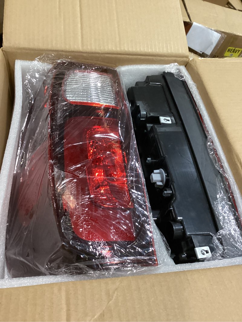 Condition photo showing As Is for a pair led tail light assembly fit for 2017-2023 honda ridgeline rear lamp with bulbs left driver and right passenger side 33500-t6z-a03 33550t6za03