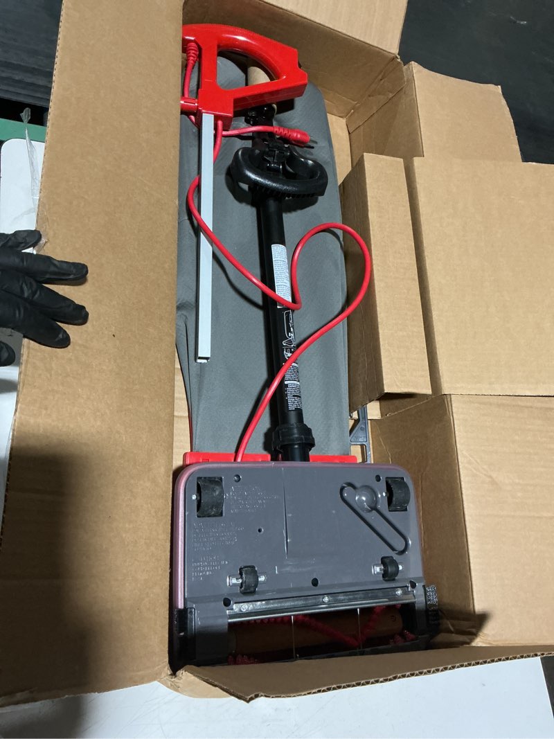 Condition photo showing Good Condition for Oreck Commercial Professional Vacuum Cleaner, Bagged Upright Vac for Carpets and Hard Floor, Lightweight, High-Speed Double Helix Brush Roll, Powerful Vacuum Cleaners for Commercial Use Upright Vacuum with Endurolife Belt