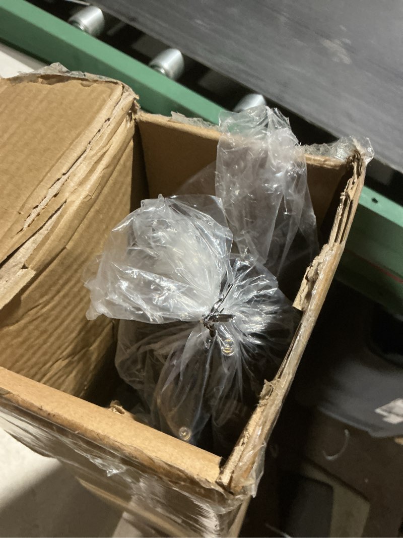 Condition photo showing As Is for Christmas Decorations Outdoors Reindeer Family - Light up Christmas Decor Brown Deer 3 Piece with LED Lights, Extension Cord, Ground Stakes, for Outdoor Front Yard Porch - Brown