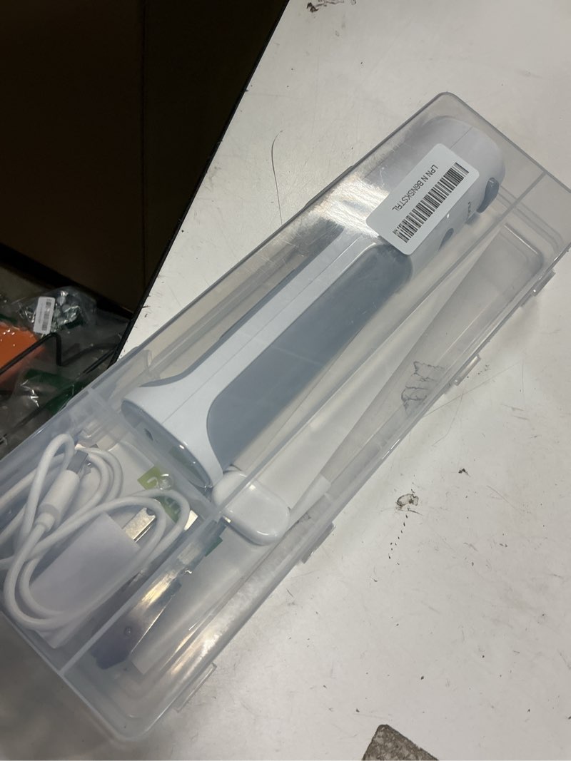 Condition photo showing Good Condition for NutriChef Cordless Electric Knife | Easy to Use Constant ON/OFF Safety Function Button | Carve Turkey, Meats, Poultry, Bread, Cheese & More | Lightweight with Contoured Grip Handle | White & Grey