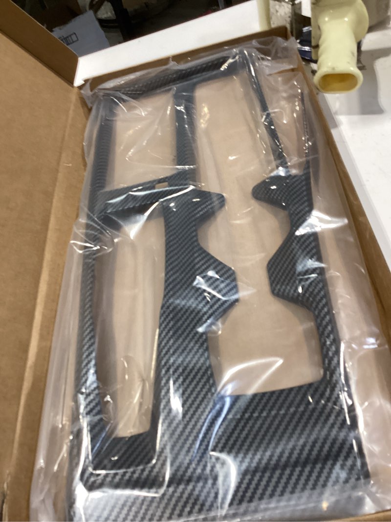 Condition photo showing Good Condition for center console gear shift panel cover for toyota camry 2025 2026 le xle se xse interior decorations carbon fiber style accessories compatible with camry 2025-2026