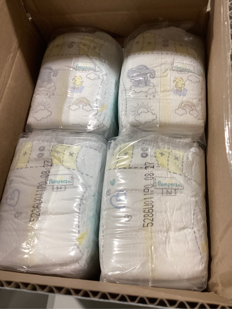 Condition photo showing New/Like New for Pampers Swaddlers Diapers, Size 0 (up to 10 lbs), 140 Count, Absorbent, Keeps Baby Dry and Comfortable, Skin Safe Disposable Baby Diaper (Packaging May Vary) Newborn 140