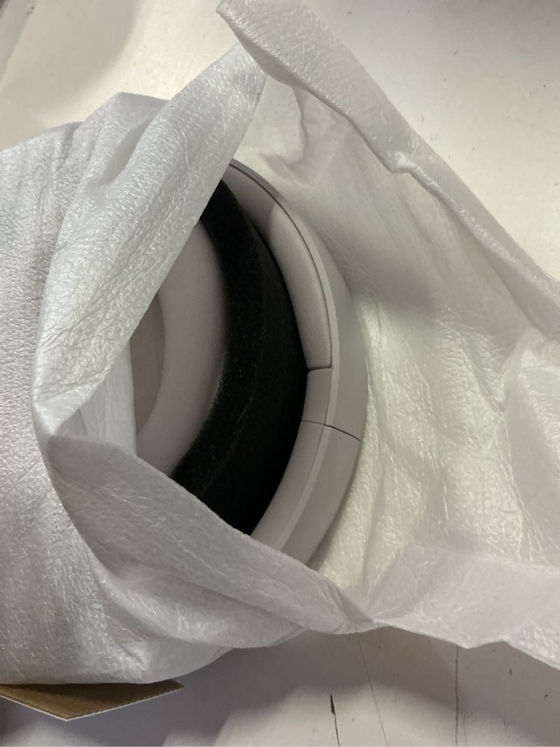 Condition photo showing Good Condition for tozo hybrid active noise cancelling headphones, wireless over ear bluetooth headset, 60h playtime, hi-res audio custom eq via app deep bass comfort fit ear cups, for home office travel purple