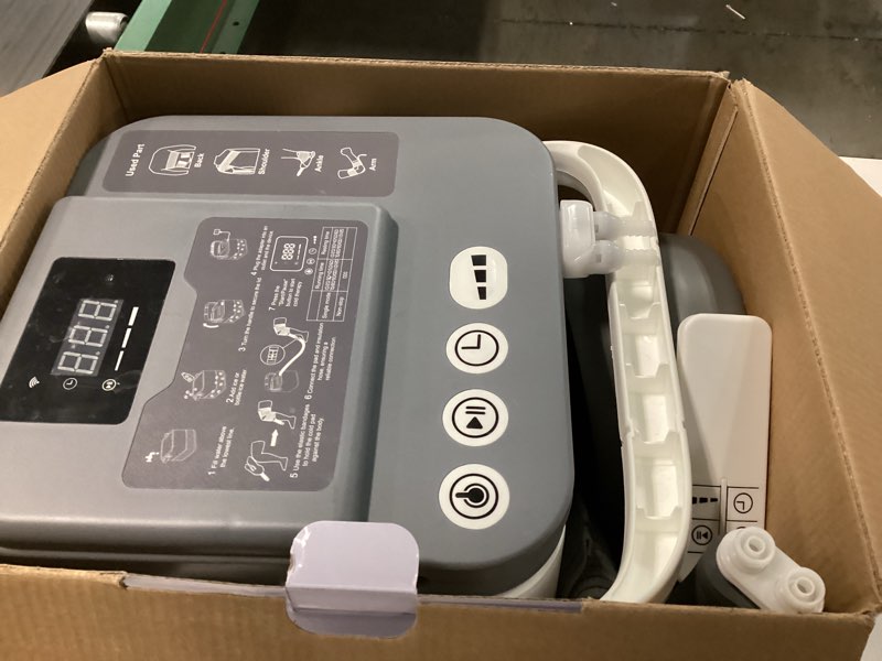 Condition photo showing Good Condition for KETFIY Cold Therapy Machine,Programmable Timer Knee Ice Machine with Silent Pump,Knee Replacement System for Cryotherapy Pain Sports Injuries,Ice Therapy Ankle/Leg/Shoulder/Back/Hip Grayish White