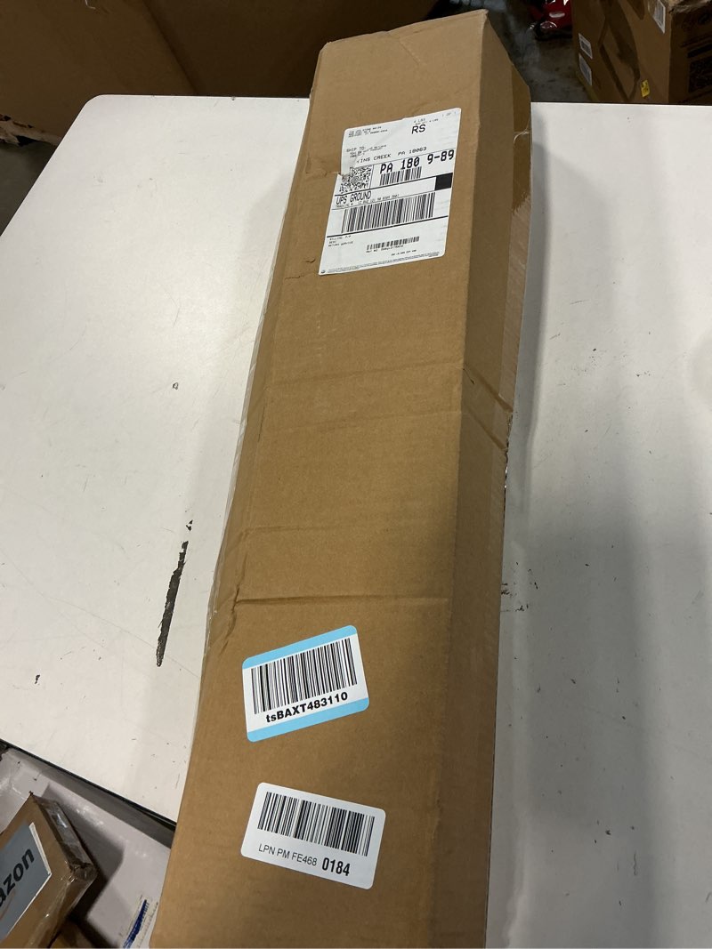 Condition photo showing New/Like New for Lounsweer Ice Auger 6 Inch Floating Rotating Diameter Ice Fishing Auger Drill Bit with 2 Blades Nylon Attachment Convenient Fast Cutting Outdoor Equipment Tool for Deep Waters Fishing red