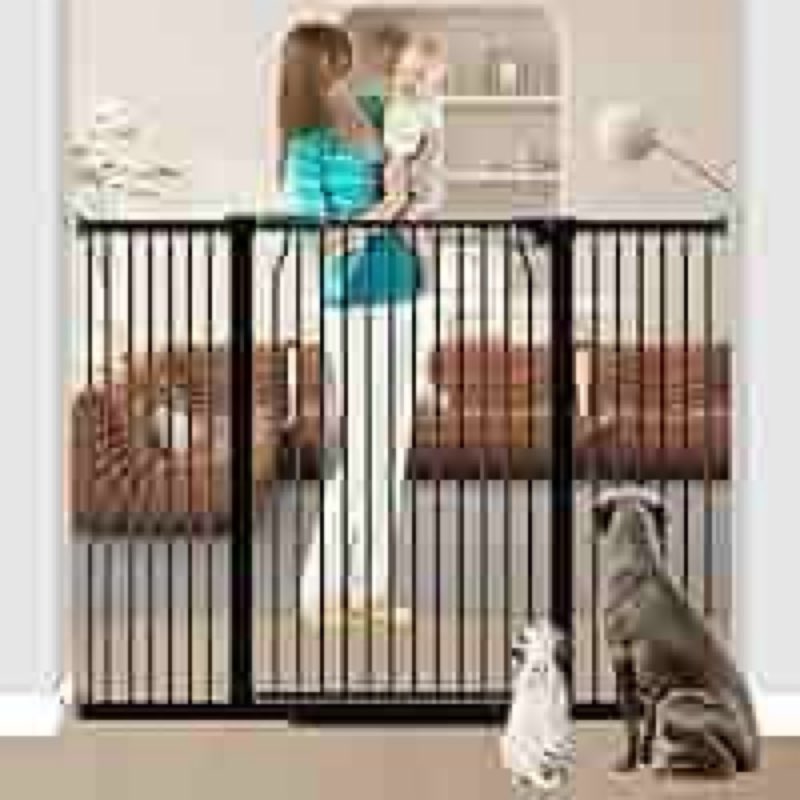 Assorted indoor gates baby and pet 
