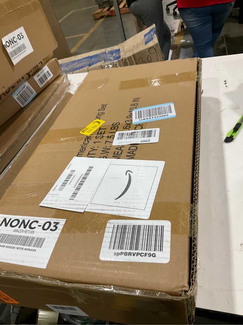 Condition photo showing As Is for American Mahjong Set, 166 White Tiles with Pink Bag, 4 All-in-One Rack/Pushers, Mah jongg Game Set (Mah-Jongg, Majiang,Ma Jong)