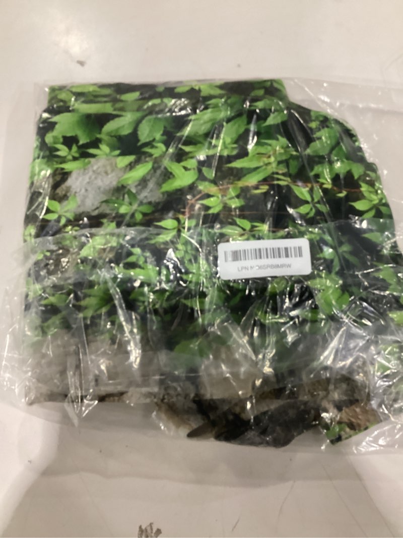 Condition photo showing Good Condition for Green Ivy Leaf Blackout Curtains Leaves Plants Rustic Stone Wall Spring Scenery Curtain for Living Room Bedroom Home Decoration Window Drapes Fabric Set of 2 Panels, 26x63 Inch 26"W x 63"L (Pack of 2) Green