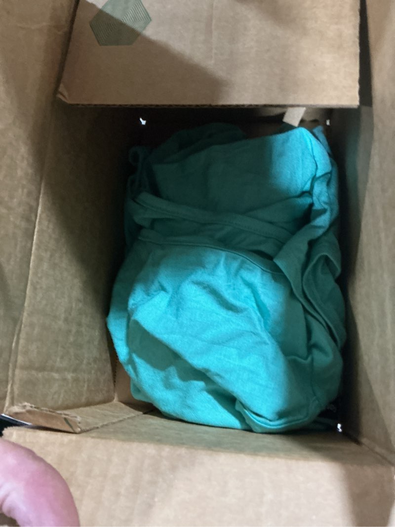 Condition photo showing Good Condition for Women's Cowl Neck Ruched Draped Sleeveless Stretchy Blouse Casual Tank Top (Made in USA) Medium Phi419-mint
