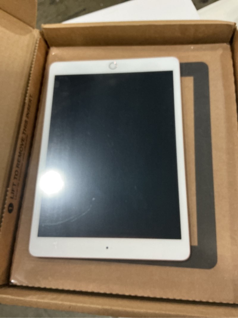 Condition photo showing As Is for apple ipad (10.2-inch, wi-fi, 32gb) - gold (latest model, 8th generation) (renewed) 32gb gold wifi