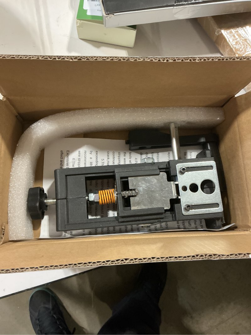 Condition photo showing Good Condition for manual wire stripper machine, wire stripper for drill, 0.06''-1'' automatic wire stripper machine, cable stripper tool for leftover cable