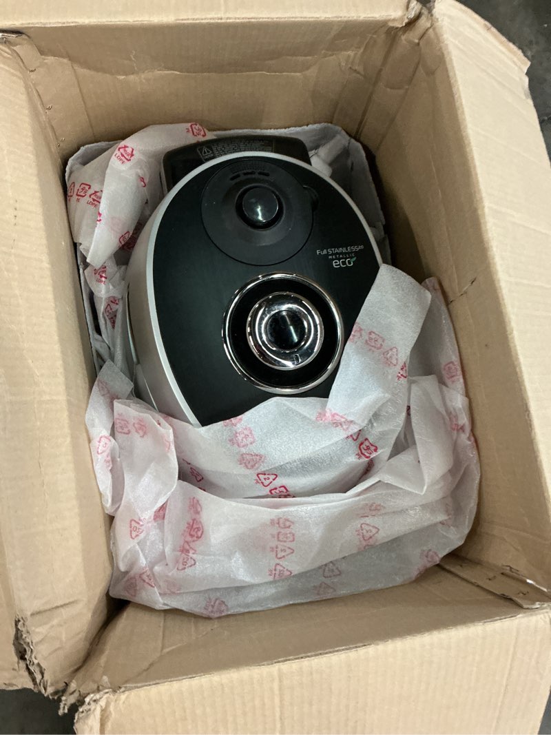 Condition photo showing As Is for CUCKOO High Pressure Rice Cooker 6-Cup Uncooked / 12-Cup Cooked with Induction Heating Technology, Versatile Rice Maker with 21 Menu Options and Steam Plate, Voice Guide, Dark Gray (CRP-DHSR0609FD)