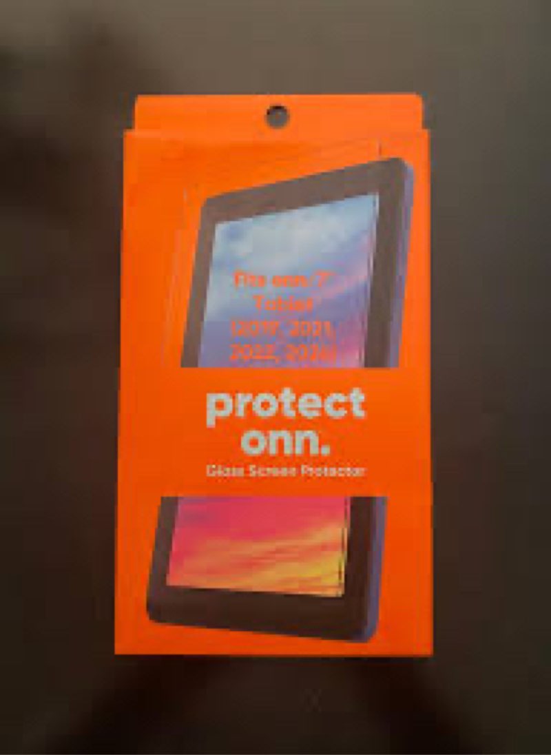 onn glass screen protector for onn 7” tablet 2019/2021/2022