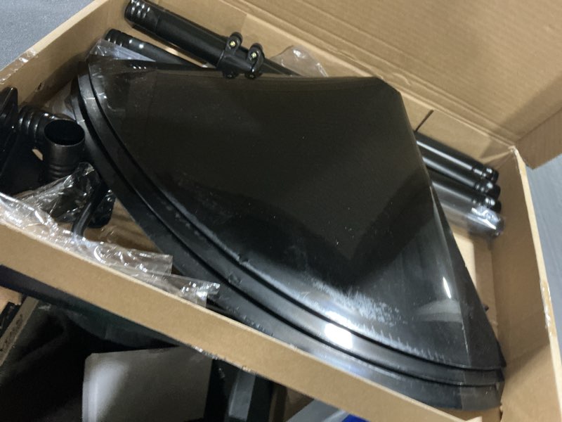 Condition photo showing Good Condition for Gtongoko Smart Bird Feeder Pole Squirrel Proof 1-Inch Dia 79 Inch Bluebird House Pole for Outdoors Squirrel Baffles for Feeders Weather Station Heavy Duty Metal Mounting Kit Black 79'' Pole&Baffle