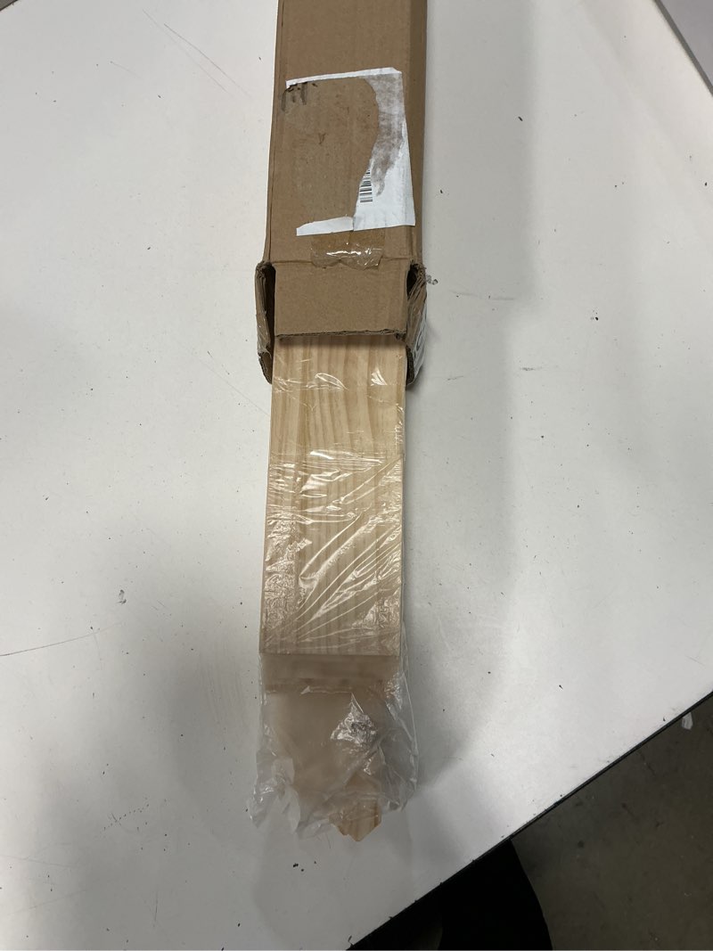 Condition photo showing New/Like New for 101pcs 5-tier wood earring display stand, retail display riser earring, ring holder stand, removable countertop small merchandise display stand with 100 pcs earring card (wood color)