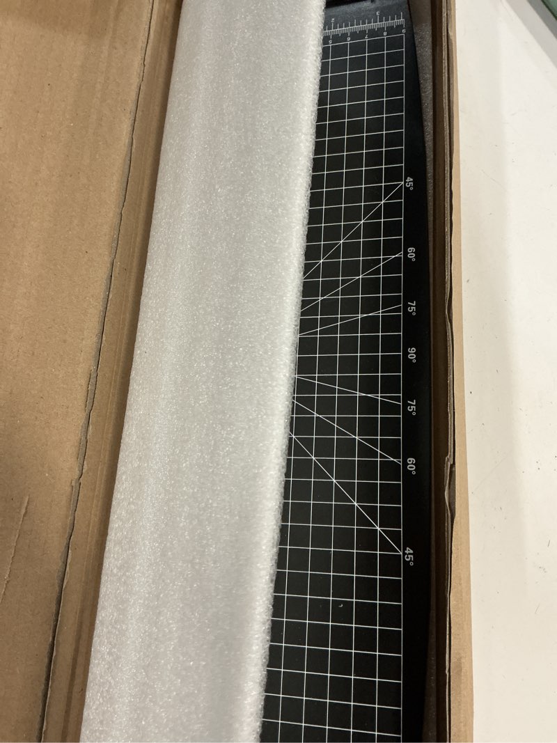 Condition photo showing Good Condition for patikil paper cutter a3 stack portable paper trimmer, 18" length, 10-sheet capacity, transparent guide ruler, photo vinyl paper cardstock slicer cutter for office, home