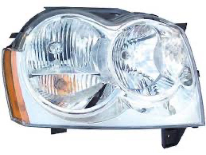 RUINOMG Headlights Assembly Replacement For Jeep Grand Cherokee 2005 200 2007 NEW MADE IN CHINA H422 WARNING: Cancer and Reproductive