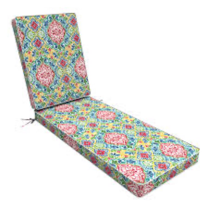 LVTXIII Outdoor Chaise Lounge Cushion, 80 x 26 x 3 Inch Patio Water-Repellent Lounge Chair Seat Cush