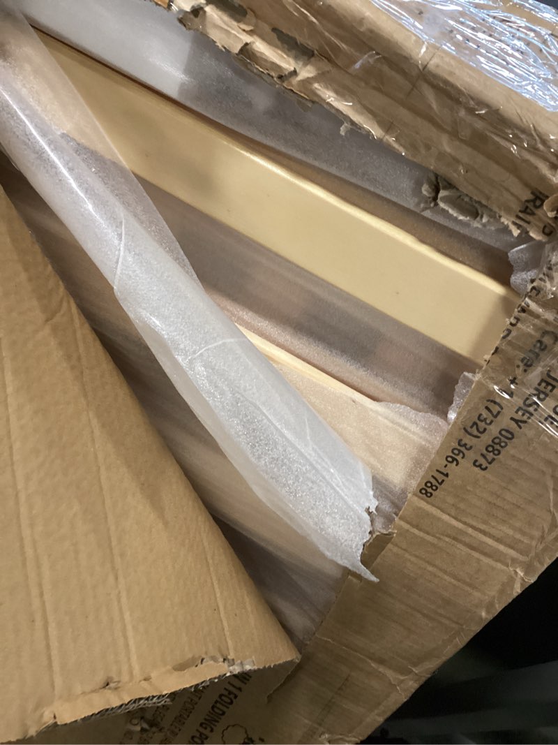 Condition photo showing Good Condition for Dream On Me 2-in-1 Folding Portable Compact Mini Baby Crib in Natural, GreenGuard Gold & JPMA, US Patented Flat Folding System, Locking Wheels, 1? Mattress Pad, Space-Saving Quick Fold Easy Storage