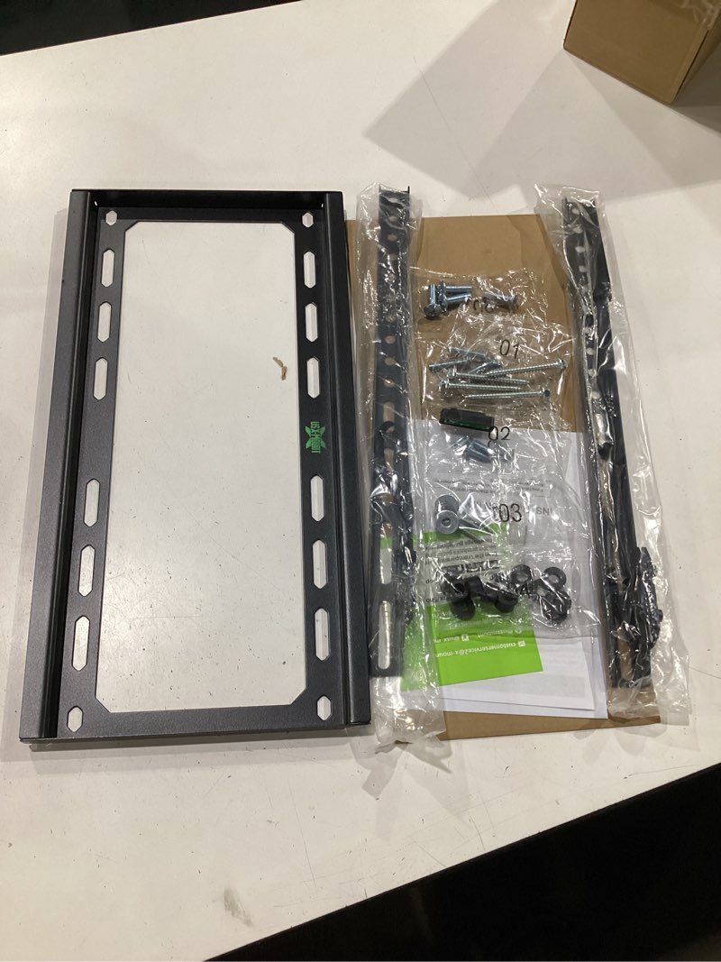 Condition photo showing New/Like New for usx mount fixed tv wall mount with low profile for most 26-55 inch led, lcd and flat screen tvs, tv mount bracket with vesa up to 400x400mm and weight capacity 99lbs,and space saving tv bracket 26-60 inch