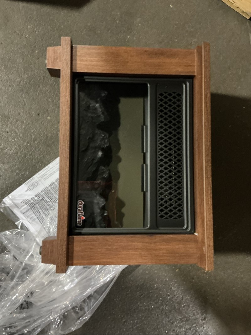 Condition photo showing Good Condition for Duraflame tabletop stove heater SIMPLY WALNUT