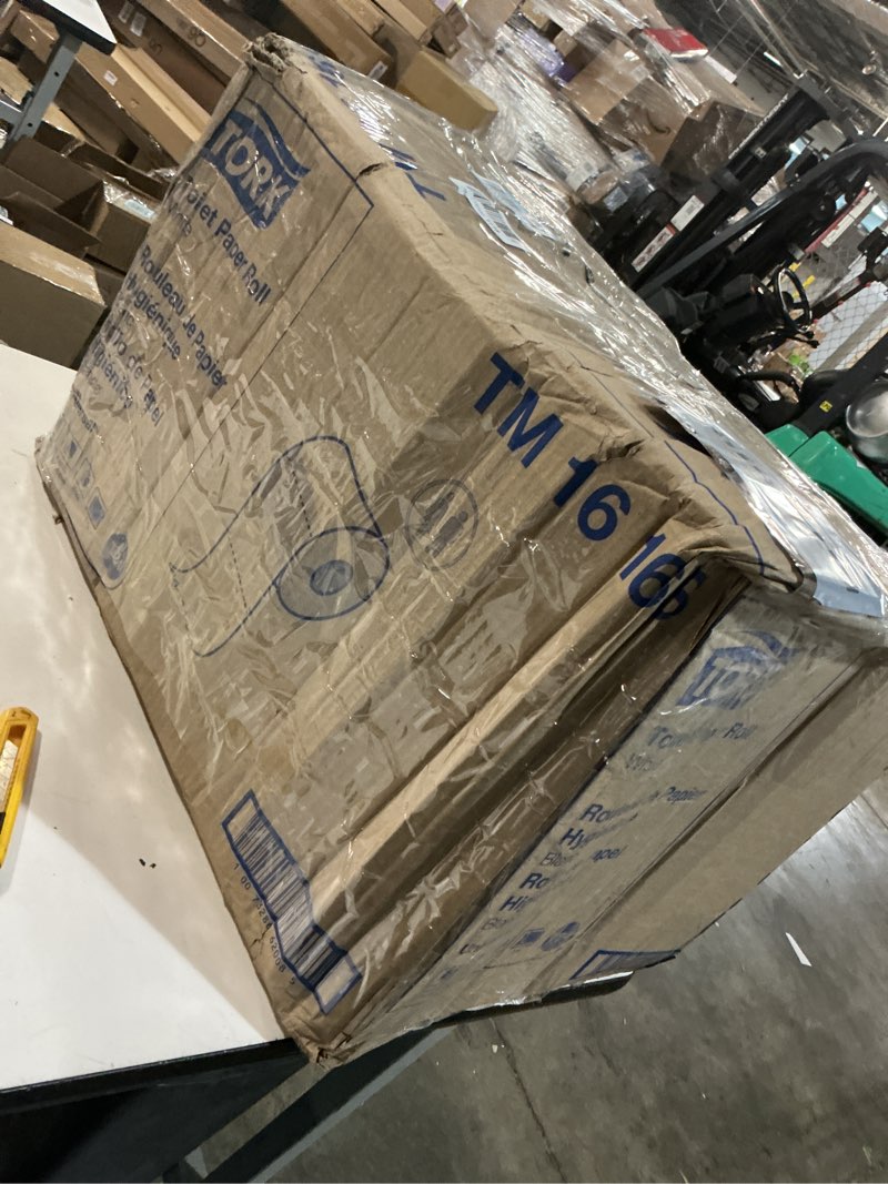 Condition photo showing Good Condition for Tork Septic Safe Toilet Paper, White, 2-Ply 100% Recycled, Eco-Friendly, T24 Compatible 96 Rolls x 500 Sheets (TM1616S)