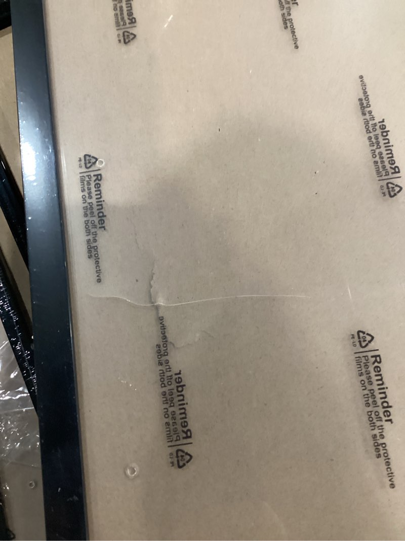 17x22 Picture Frame Set of 8(SOME HAVE DAMAGE), Black Photo Frames High Transparent Wall Gallery Desktop Horizontal Vertical for Canvas Collage Photo Poster Certificate 17 x 22 inches