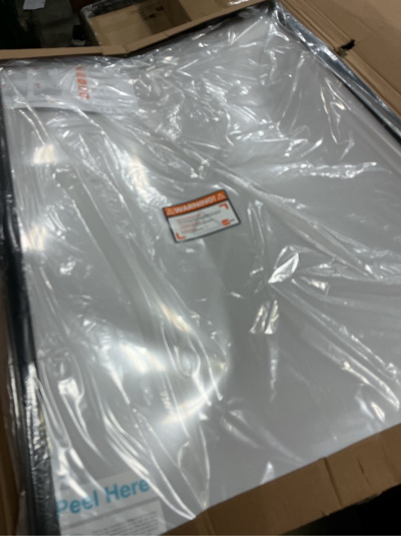 Condition photo showing Good Condition for snapezo black movie poster frame 27x40 inches, 1.2 inch aluminum profile, front-loading snap frame, wall mounting, premium series 27x40 black