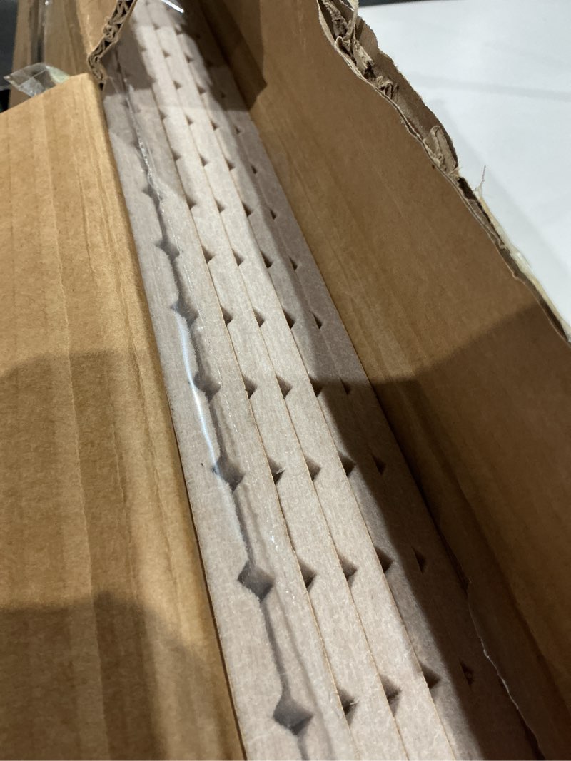 Condition photo showing Good Condition for ritollo 6 pack acoustic wall panels, 47.2x23.6x0.4 inch decorative self-adhesive soundproof panels, sound dampening panels for home studio office, white(white,6) 6pcs-0.4'' white
