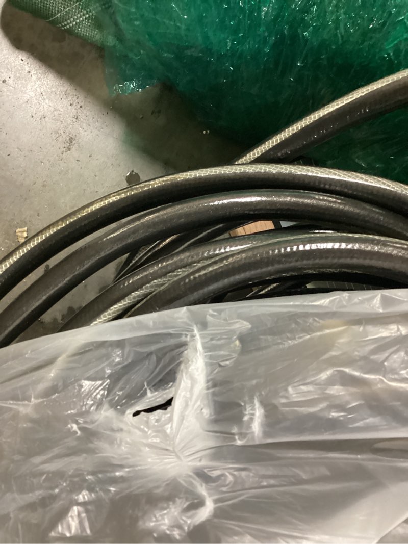 neverkink teknor apex 5/8-in x 100-ft heavy -duty kink free vinyl gray coiled hose