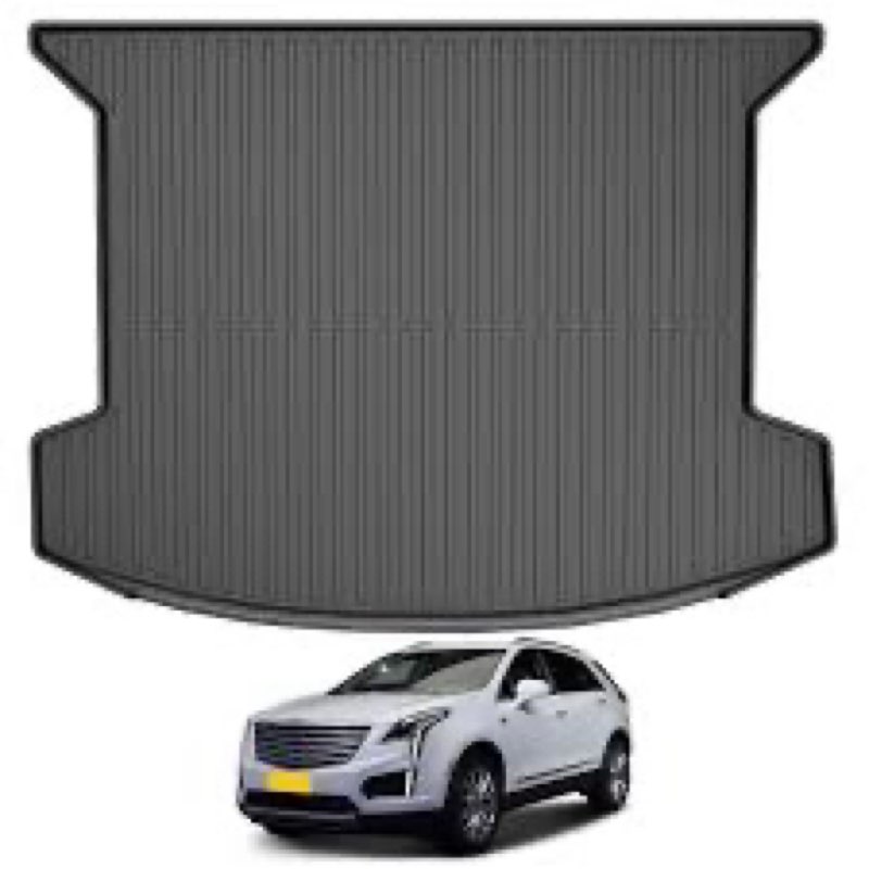 cargo mat fit for cadillac xt5 2017-2025: custom fit all weather tpe heavy duty cargo liner 2025 xt5