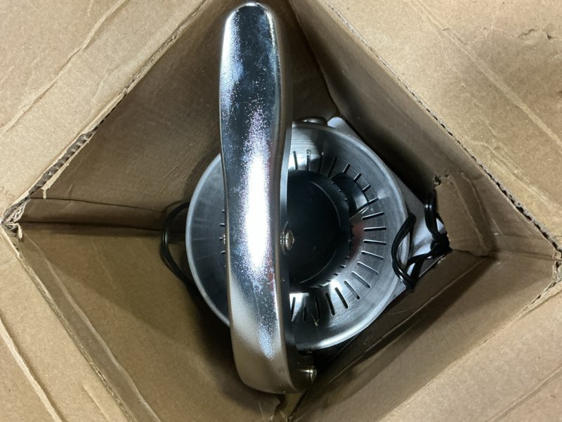 Condition photo showing Good Condition for Reemix Electric Citrus Juicer - Orange, Lemon, Grapefruit Juicer with Stainless Steel Body & Transparent Juice Collector, Easy to Use for Fresh Squeezed Juice at Home??
