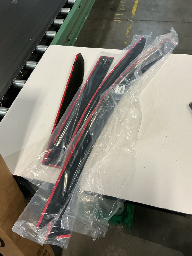 Condition photo showing Good Condition for 2019-2026 tape-on rain guards for hyundai santa cruz side window deflector visors se sel night xrt limited durable tinted vent shade 2023 2024 2025 for hyundai santa cruz 2022-2026