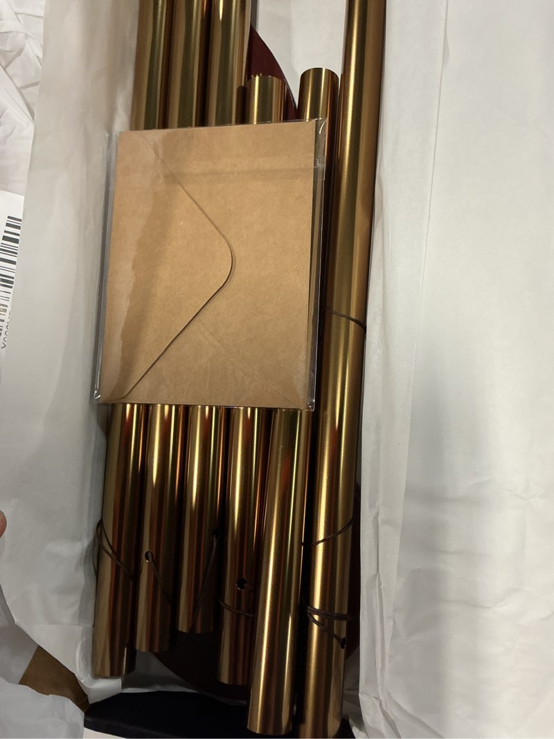 Condition photo showing Good Condition for woodstock chimes signature collection, ode to joy chime, 26'' famous melodies wind chimes for outdoor, patio, home or garden décor (oj)