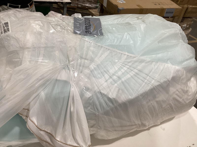 Condition photo showing Good Condition for DUMOS Dual Layer Mattress Topper Queen Size, 2 Inch Gel Memory Foam + 1 Inch Soft Pillow Top Mattres