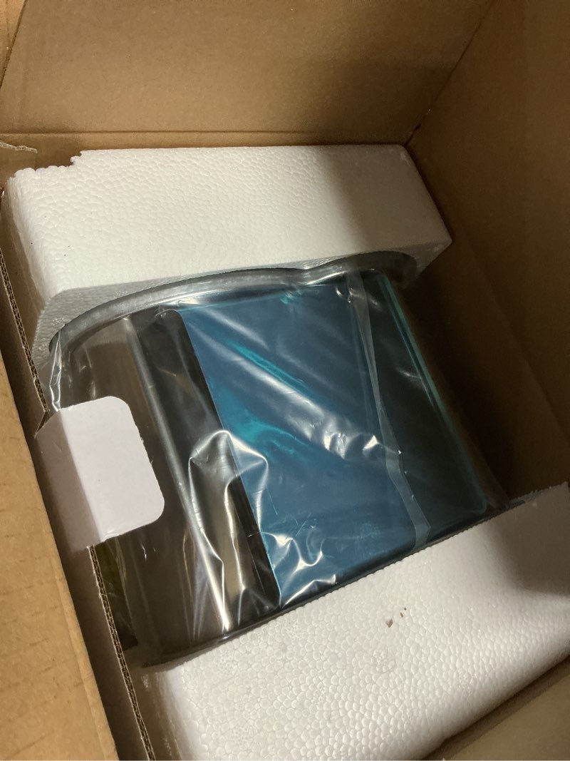 Condition photo showing Good Condition for WICHEMI Electric Pasta Maker Machine Pasta Dough Spaghetti Roller Noodle Pressing Machine Stainless Steel 135W for Home Family Use (1.5mm flat noodle+4mm flat noodle) 2 Blades