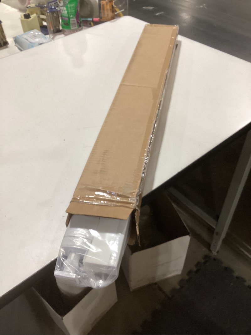 Condition photo showing New/Like New for lazblinds no tools no drill cordless cellular shades, light filtering honeycomb shades for home, thermal insulation blinds for windows, 30" w x 48" h, white light filtering-white 30" w x 48" h