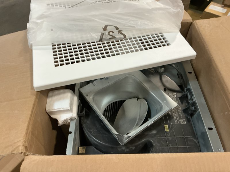 Condition photo showing As Is for breez Delta BreezProfessional Pro300, 300 CFM Bathroom Exhaust Bath Fan Fan Only 300 CFM Fan