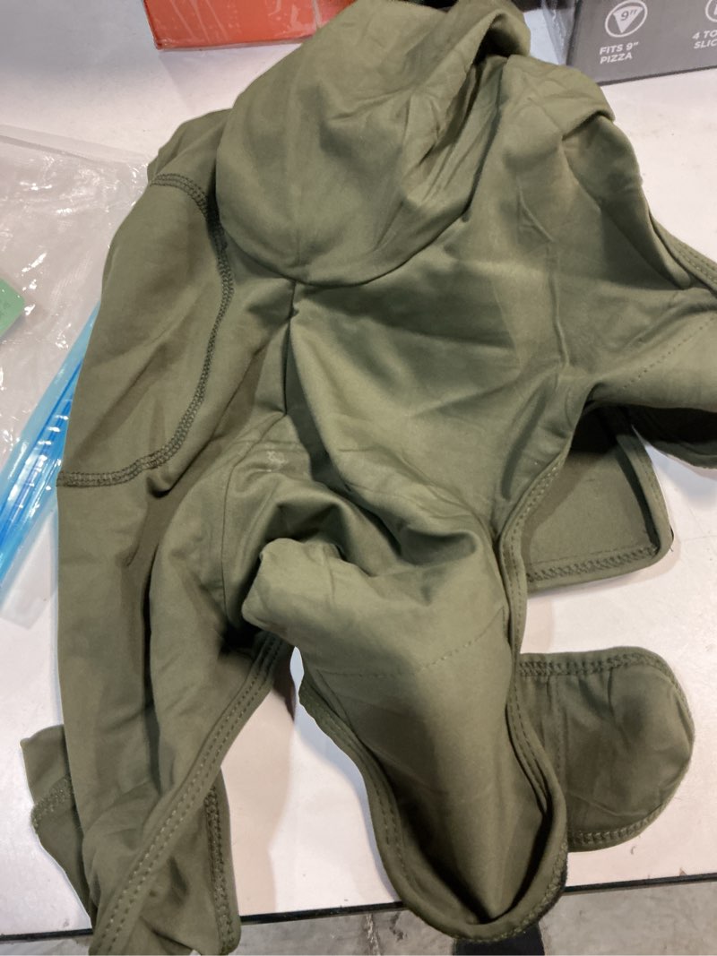 Condition photo showing As Is for Kuoser Thigh Wound Protective Sleeve for Dogs, Dog Surgery Recovery Suit for Rear Legs, Dog Recovery Sleeve for Female Male Dogs, Dog Onesie After Surgery Pet Surgical Suit for Spay Neuter, Green L L (Prioritize CHEST GIRTH:23.6-27.6'') Green