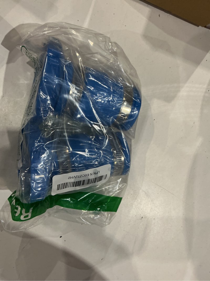 Condition photo showing Good Condition for 2 pack pool vacuum hose adapter b, pool skimmer hose connector kit | swimming pools adapter b replacement for 1.25'' and 1.5'' hoses skimmer filter pump accessories (blue) blue-2 pack