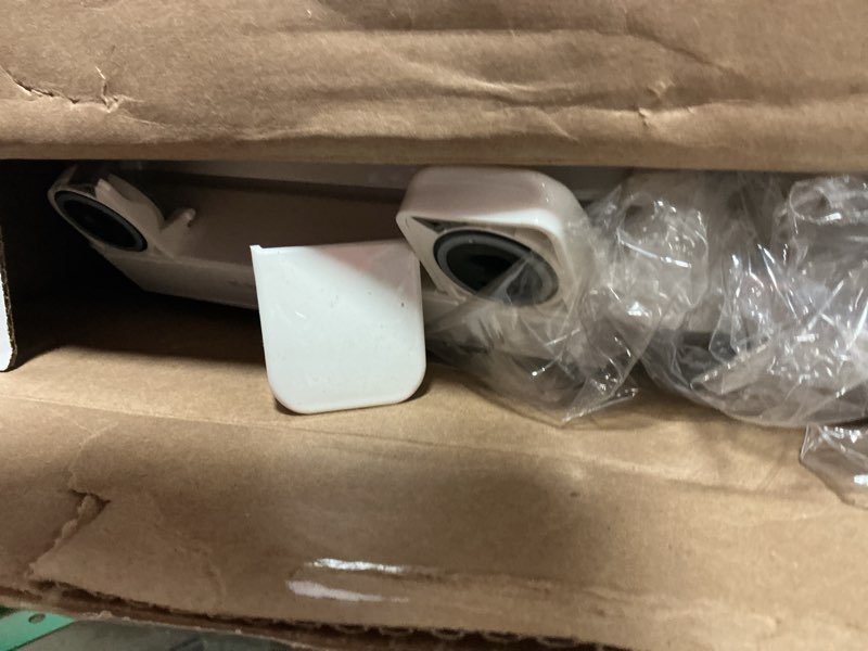Condition photo showing As Is for KOHLER 4636-RL-0 Cachet ReadyLatch Elongated Toilet Seat Slow Close, Soft Close Toilet Seat Quiet Lid, Contoured Grip-Tight Bumpers Installation Hardware, Apartment Essentials, White White Elongated Ready Latch