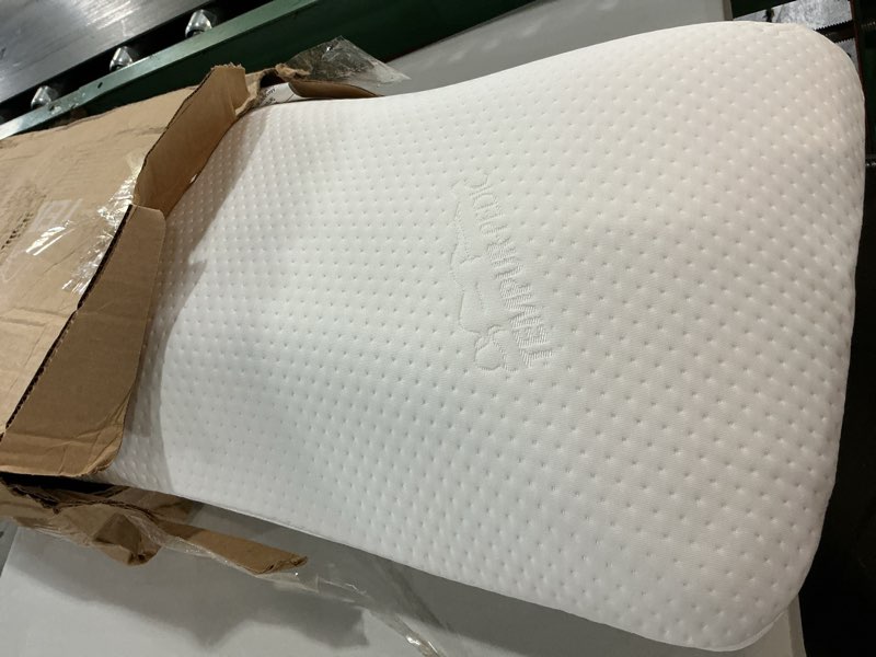 Condition photo showing Good Condition for tempur-pedic memory foam symphony pillow luxury soft feel, standard, white 1