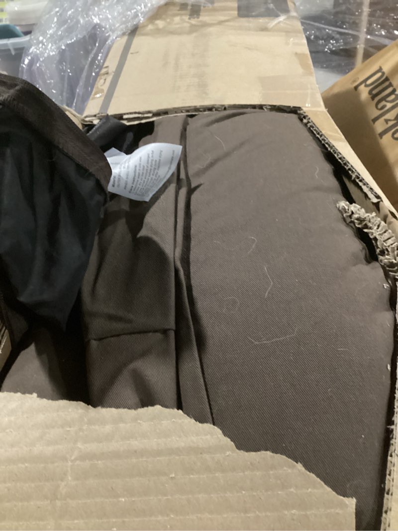 Condition photo showing As Is for PetFusion Ultimate Dog Bed, Orthopedic Memory Foam, Multiple Sizes/Colors, Medium Firmness Pillow, Waterproof Liner, YKK Zippers, Breathable 35% Cotton Cover,1yr. Warranty,Brown, X-Large (44x34") X-Large (44x34") Brown