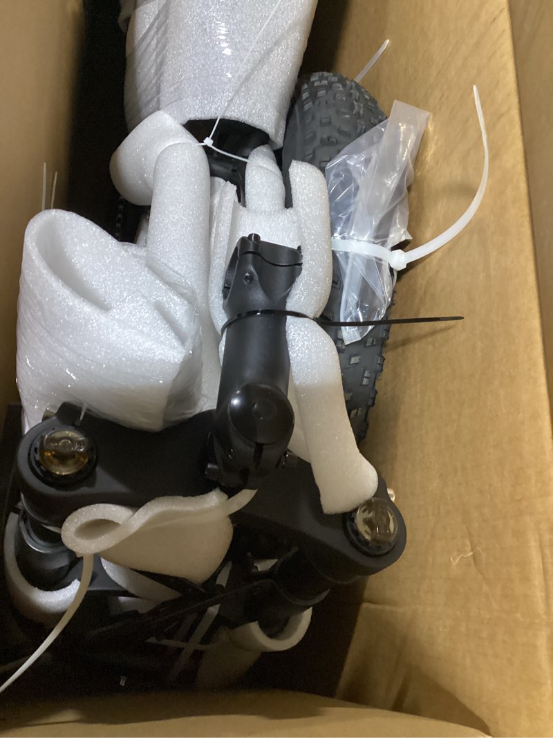 Condition photo showing Good Condition for possibly used windone e2 electric bike for adults, full suspension, 48v13ah removable battery, up to 28mph & 46.6 miles (pas), 1000w ebike with all-terrain 4.0\" fat tires, cruise control, ul certified, moped e-bike e2-28mph & 46.6miles