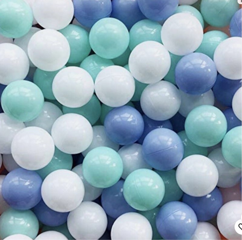 moonxhome ball pit balls crush proof plastic balls for children's toy balls m...