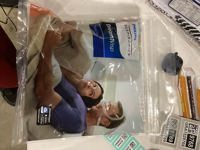 Condition photo showing New/Like New for Philips Respironics DreamWear Nasal Mask,White,Standard