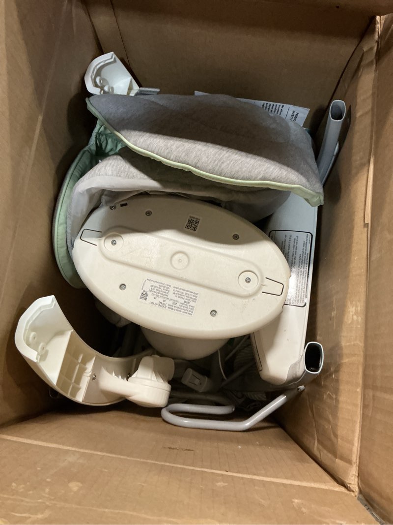 Condition photo showing As Is for graco soothe my way with removable rocker, madden - versatile baby swing & portable rocker