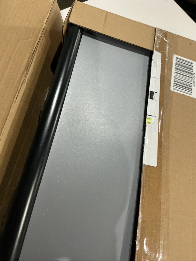 Condition photo showing Good Condition for 2pack sign holder,8.5x11 inch telescopic adjustable floor sign stand - aluminum openable frame, 360° rotatable, suitable for vertical and horizontal display - perfect for malls, schools, restaurants sign holder-8.5x11-2pack