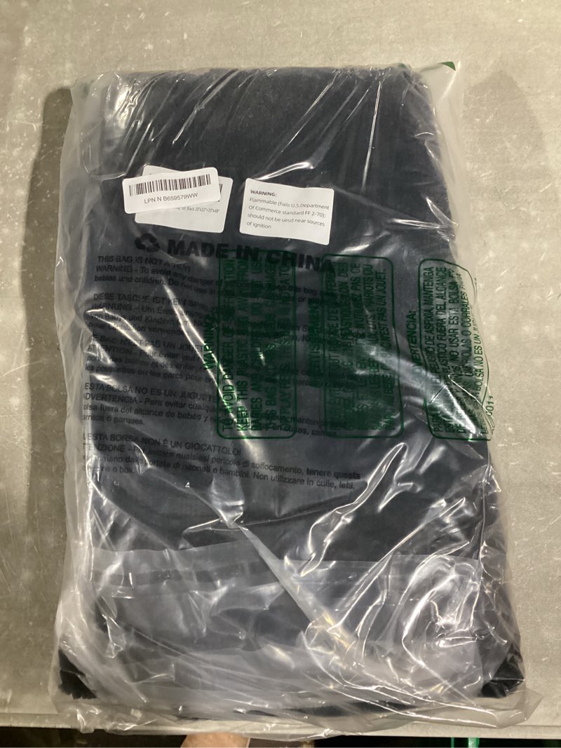 Condition photo showing New/Like New for BEQHAUSE Kitchen Rugs Non-Slip Washable [2 PCS], Machine Washable Kitchen Mats Absorbent Soft Kitchen Runner Rugs for Floor,Sink,Hallway,Laundry,20”x32”+20”x48”, Black Black 20”x32”+20”x48”